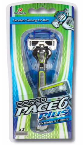 Pace 6-Men 6 Blade Razor Handle--0
